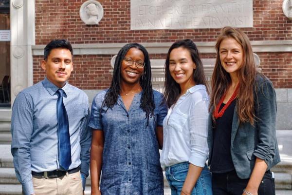 From left to right: Howdice Brown III, Tiya Miles, Alice Qannik Glenn, and Marie Acemah