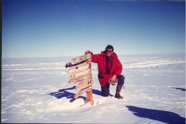 John Splettstoesser in Antarctica